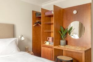 Fort Road Hotel客房内的一张或多张床位
