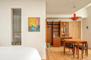 Fort Road Hotel客房内的一张或多张床位