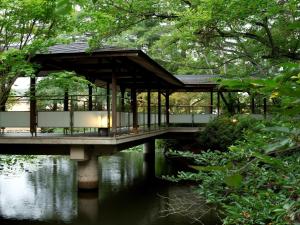 A garden outside Matsusaki