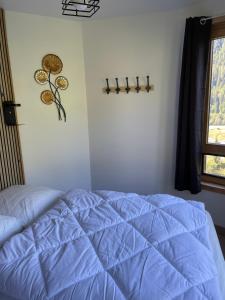 Posteľ alebo postele v izbe v ubytovaní Chatel - appartement 3 pièces rénové - 6 personnes - proche centre - ménage inclus