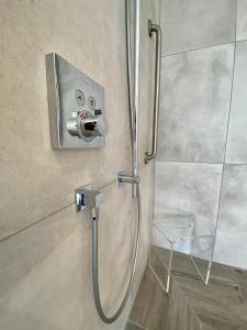 Koupelna v ubytování "Mittendrin" in Garmisch