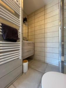 Koupelna v ubytování Appartement dans maison de village vue mer