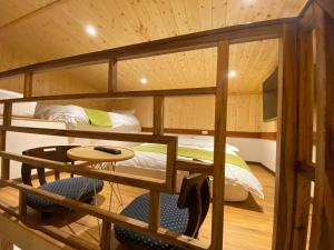 Postel nebo postele na pokoji v ubytování Lemuju B&B Hotel