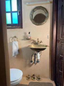 Koupelna v ubytování Villa de l'atlas