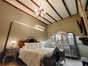 Krevet ili kreveti u jedinici u okviru objekta Scalea Di Mare Hotel