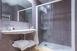 Kúpeľňa v ubytovaní HOTEL JAUME D'URGELL