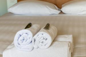 Posteľ alebo postele v izbe v ubytovaní Appartement Fellas - Welkeys