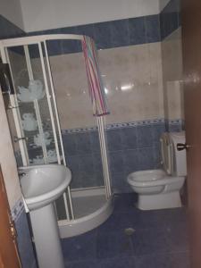 Kamar mandi di Hotel Meteor
