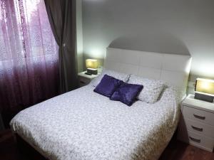 Posteľ alebo postele v izbe v ubytovaní Apartamento Rachel
