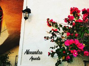 Plantegning af Alexandra Apartments