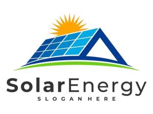 a logo for a solar energy company at Casa Tata in Tijarafe