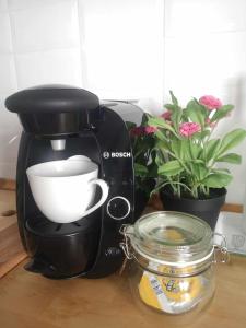 Coffee and tea making facilities at Loft Santa Lucia Centro