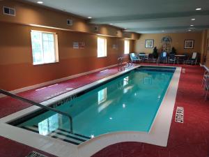 a large swimming pool in a hotel room at Candlewood Suites Houston Medical Center, an IHG Hotel in Houston