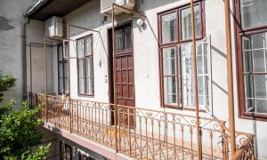 A balcony or terrace at Dob Duplex Apartment