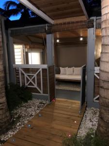 Balkón nebo terasa v ubytování Villa spa Grand Anse