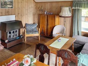 Posezení v ubytování Holiday home Bryggja