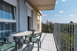 Balkon lub taras w obiekcie Appartement Graz - Ihr erstklassiges Zuhause fernab von Zuhause