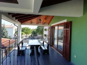 Balkón nebo terasa v ubytování Appartement Stalno Sretan