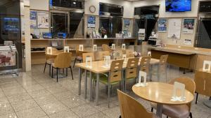 Restaurace v ubytování Toyoko Inn Saitama Misato Ekimae