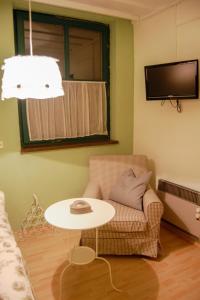 Televízia a/alebo spoločenská miestnosť v ubytovaní Apartment Hofgasse-3 by Interhome