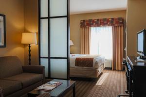 TV a/nebo společenská místnost v ubytování Comfort Suites Charleston West Ashley