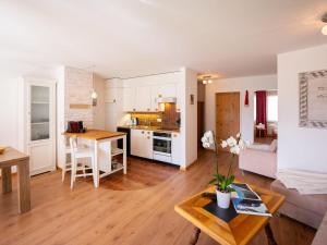 Kuchyň nebo kuchyňský kout v ubytování Apartment Chesa Piz Cotschen 3 by Interhome