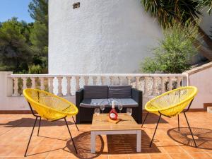 Balkón alebo terasa v ubytovaní Villa Bellvue by Interhome
