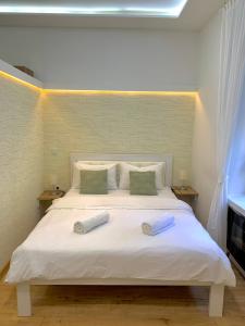 Posteľ alebo postele v izbe v ubytovaní Croatia_Zagreb Apartment