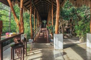 Garður fyrir utan Uga Jungle Beach - Trincomalee