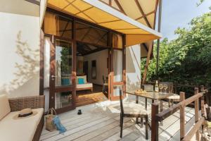 Svalir eða verönd á Uga Jungle Beach - Trincomalee