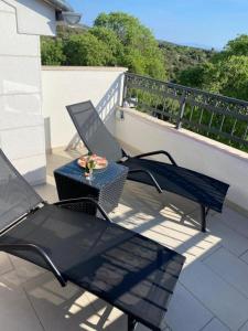Balkón nebo terasa v ubytování Villa Antica