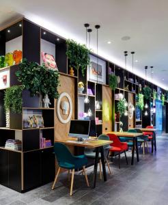 citizenM Chicago Downtown的休息区