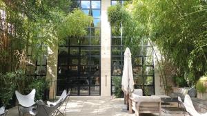 Vonkajšia záhrada v ubytovaní Le Complot : Maison privée en plein coeur d'Avignon