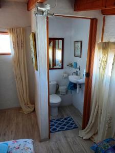 Koupelna v ubytování Tara Casa
