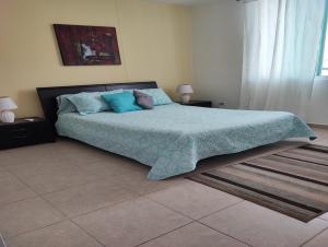 Beautiful apartment, privileged location El Cangrejo tesisinde bir odada yatak veya yataklar