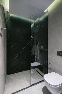 Koupelna v ubytování Vecchia Boutique Hotel