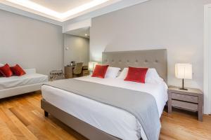 Postel nebo postele na pokoji v ubytování Hotel Delle Nazioni