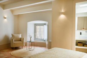 Posteľ alebo postele v izbe v ubytovaní Can Mascort Eco Hotel