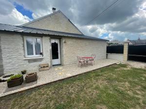 Bygningen som feriehuset ligger i