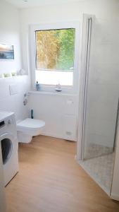 Koupelna v ubytování Ferienwohnung Beste - für eine entspannte Auszeit