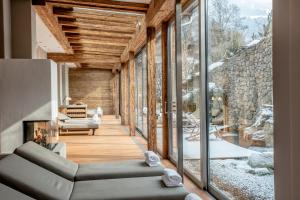 Kitzhof Mountain Design Resort зимой