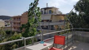 Balkón alebo terasa v ubytovaní Armenian Huts - Beach Apartments