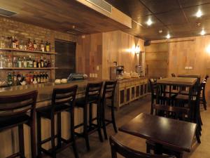Lounge nebo bar v ubytování Smart Hotel Montevideo