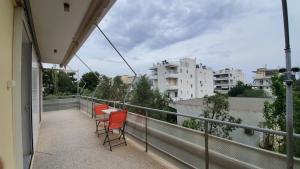 Balkón alebo terasa v ubytovaní Armenian Huts - Beach Apartments