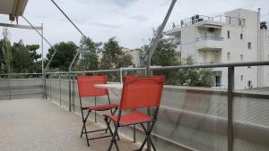 Balkón alebo terasa v ubytovaní Armenian Huts - Beach Apartments