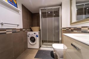 A bathroom at Casa Martín.