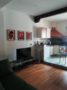 Køkken eller tekøkken på La casa di Sacco - Appartamento Bologna Centro