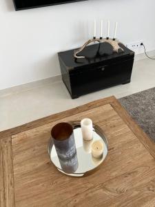 Coffee and tea making facilities at New apartment in Higueron West
