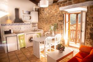 A kitchen or kitchenette at Apartamentos El Patio