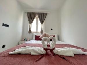 Posteľ alebo postele v izbe v ubytovaní Villa LONGO